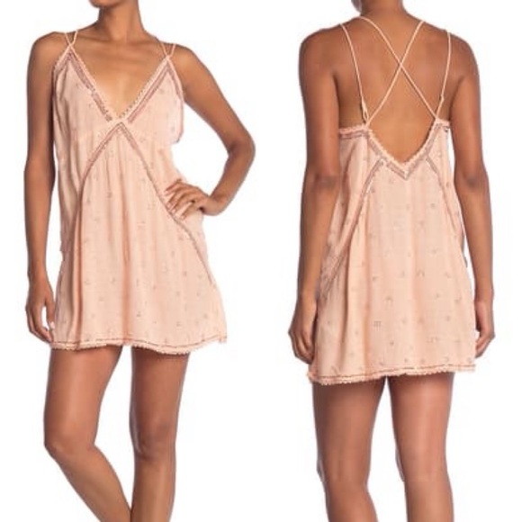 Free People Dresses & Skirts - Free People Chloe Embellished Mini Dress